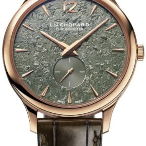 Chopard Herrklocka 161948-5002 L.U.C Grön/Läder Ø40 mm