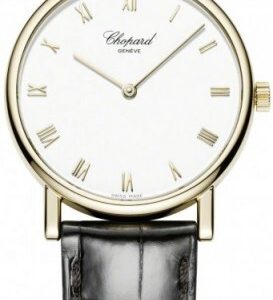 Chopard Herrklocka 163154-0001 Classic Vit/Läder Ø33.6 mm