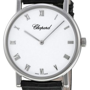 Chopard Herrklocka 163154-1001 Classic Vit/Läder Ø33.6 mm