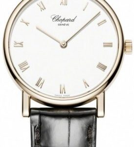 Chopard Herrklocka 163154-5001 Classic Vit/Läder Ø33.6 mm