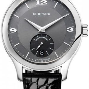 Chopard Herrklocka 168500-3002 L.U.C Classic Svart/Läder Ø39.5 mm