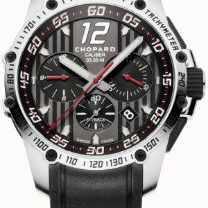 Chopard Herrklocka 168535-3001 Classic Racing Svart/Gummi Ø45 mm