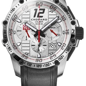 Chopard Herrklocka 168535-3002 Mille Miglia Silverfärgad/Gummi Ø45