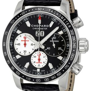 Chopard Herrklocka 168543-3001 Mille Miglia Svart/Läder Ø42 mm