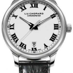 Chopard Herrklocka 168544-3001 L.U.C 1937 Classic Vit/Läder Ø42 mm