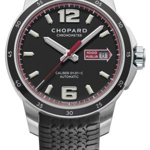 Chopard Herrklocka 168565-3001 Mille Miglia Svart/Gummi Ø43 mm