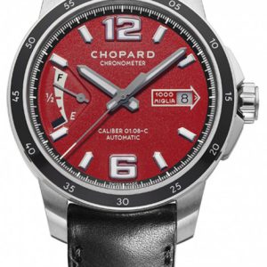 Chopard Herrklocka 168566-3002 Mille Miglia Röd/Läder Ø43 mm