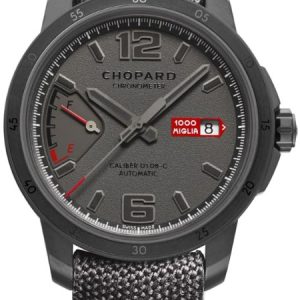 Chopard Herrklocka 168566-3007 Mille Miglia Grå/Läder Ø43 mm