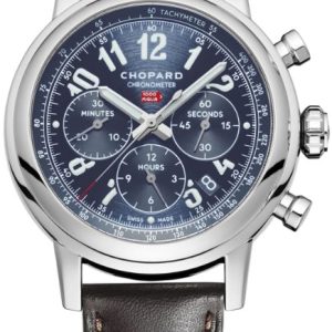 Chopard Herrklocka 168589-3003 Mille Miglia Blå/Läder Ø42 mm