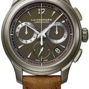 Chopard Herrklocka 168596-3002 L.U.C Grön/Läder Ø42 mm