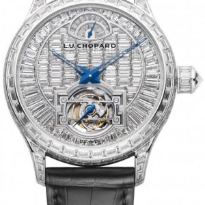 Chopard Herrklocka 171933-1001 L.U.C Diamantinfattad/Läder Ø43 mm