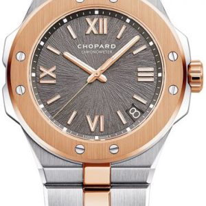 Chopard Herrklocka 298600-6001 Alpine Eagle Grå/18 karat roséguld