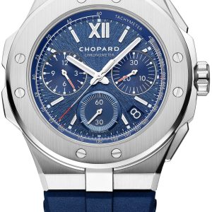 Chopard Herrklocka 298609-3003 Alpine Eagle Blå/Gummi Ø44 mm