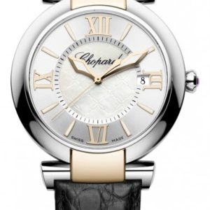 Chopard Herrklocka 388531-6001 Imperiale Silverfärgad/Läder Ø40 mm