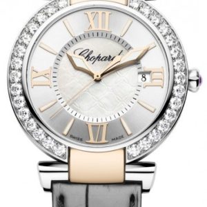 Chopard Herrklocka 388531-6003 Imperiale Silverfärgad/Läder Ø40 mm