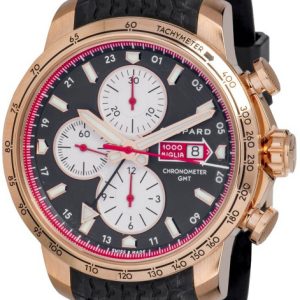 Chopard Mille Miglia Herrklocka 161292-5001 Svart/Gummi Ø44 mm