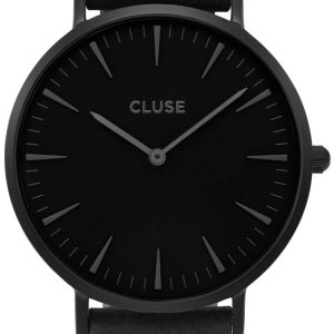 Cluse Damklocka CL18501 La Boheme Svart/Läder Ø38 mm