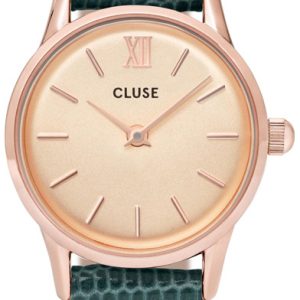 Cluse Damklocka CL50029 La Vedette Roséguldstonad/Läder Ø24 mm