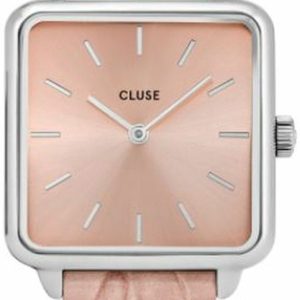 Cluse Damklocka CL60019 Roséguldstonad/Läder