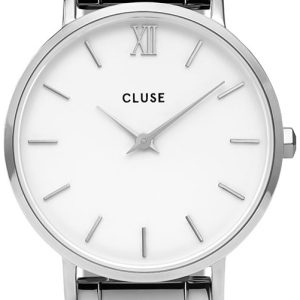 Cluse Damklocka CW0101203026 Minuit Vit/Stål Ø33 mm