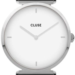 Cluse Damklocka CW0101208003 Vit/Roséguldstonat stål Ø33 mm