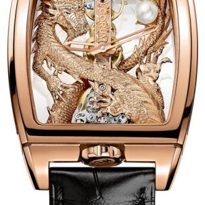 Corum Herrklocka 113.267.85-0001 GD55R Dragon Roséguldstonad/Läder