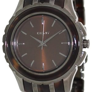 DKNY Brooklyn Damklocka NY8701 Brun/Resinplast Ø32 mm