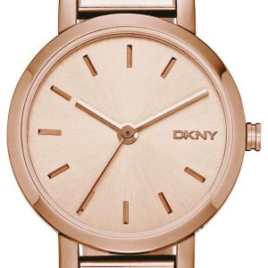 DKNY Damklocka NY2308 Soho Roséguldstonad/Roséguldstonat stål Ø24