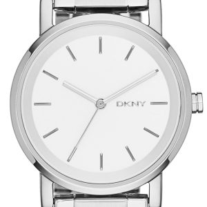 DKNY Damklocka NY2342 Soho Vit/Stål Ø34 mm