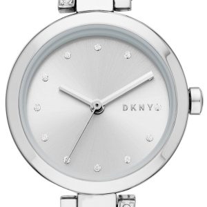 DKNY Damklocka NY2792 Crosswalk Silverfärgad/Stål Ø26 mm