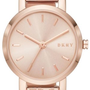 DKNY Damklocka NY2884 Soho Roséguldstonad/Roséguldstonat stål Ø24