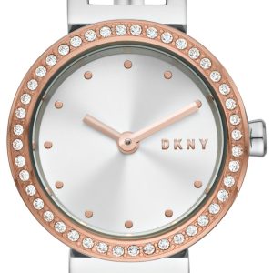 DKNY Damklocka NY2953 City Link Silverfärgad/Stål Ø22 mm