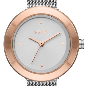 DKNY Damklocka NY2975 Sasha Vit/Stål Ø29 mm