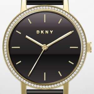 DKNY Damklocka NY2982 The Modernist Svart/Stål Ø32 mm