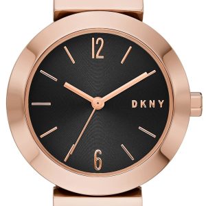 DKNY Damklocka NY2996 Stanhope Svart/Läder Ø29 mm