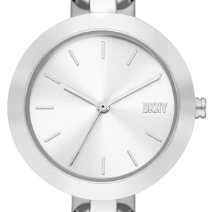 DKNY Damklocka NY6626 City Link Vit/Stål Ø26 mm