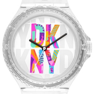 DKNY Damklocka NY6658 Chambers Flerfärgad/Gummi Ø36 mm