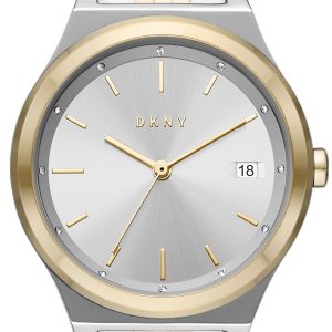 DKNY Parsons Damklocka NY2948 Vit/Stål Ø34 mm