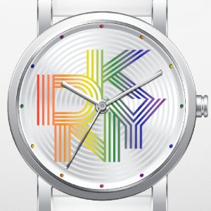 DKNY Soho Damklocka NY6615 VALUE_INKNOWN Silverfärgad/Gummi Ø34 mm