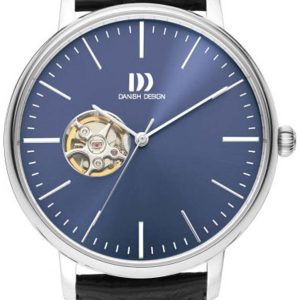 Danish Design 99999 Herrklocka 3314520 Blå/Läder Ø42 mm