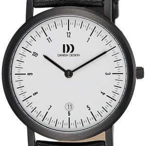 Danish Design 99999 Herrklocka IQ18Q820 Vit/Läder Ø37 mm