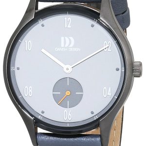 Danish Design Classic Damklocka 3324595 Grå/Läder Ø37 mm