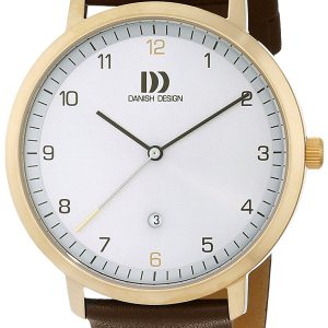 Danish Design Classic Herrklocka 3310092 Vit/Läder Ø42 mm