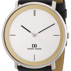 Danish Design Classic Herrklocka 3314440 Vit/Läder Ø40 mm