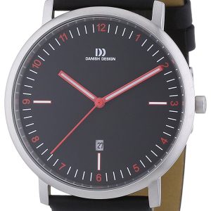 Danish Design Classic Herrklocka 3314466 Svart/Läder Ø42 mm