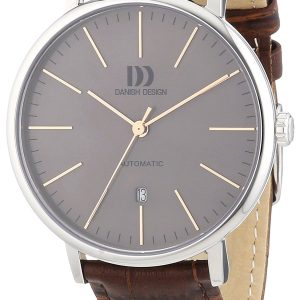 Danish Design Classic Herrklocka 3314470 Grå/Läder Ø40 mm