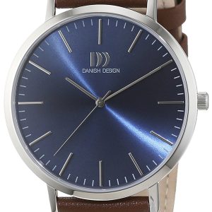 Danish Design Classic Herrklocka 3314509 Blå/Läder Ø42 mm