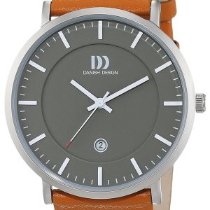 Danish Design Classic Herrklocka 3314515 Grå/Läder Ø42 mm