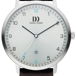 Danish Design Classic Herrklocka 3314534 Silverfärgad/Läder Ø42 mm