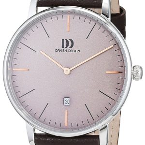 Danish Design Classic Herrklocka 3314539 Beige/Läder Ø40 mm